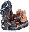 19-Point - Black chain ice grips - M - 35-39 and L - 40-45 supplier size reference