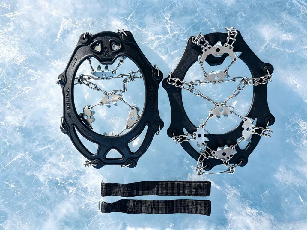 19-Point - Black chain ice grips - XL - 44-48 supplier size reference
