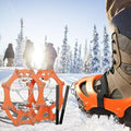 24-Point - Orange chain ice grips - M - 35-39 and L - 40-45 supplier size reference
