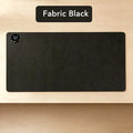 Heated desk mat in Fabric Black - colour reference