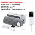 Model 267 grey heating pad, controller and packaging