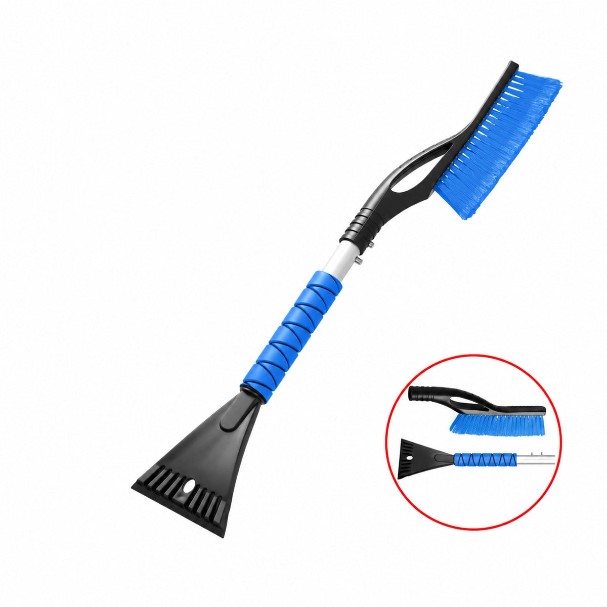 DR106 2-in-1 - Blue car snow-clearing tool