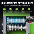 EasyWox five-blade cutting roller and wire feeding channels